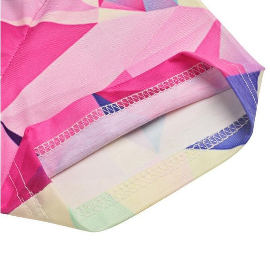 Color Blocks 3D Printed T-Shirt