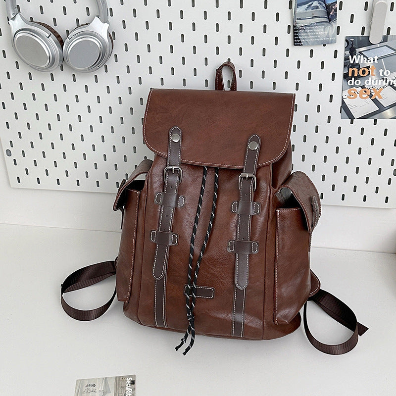 Fashion Casual Large Capacity Retro Trendy Outdoor Men's Travel Backpack