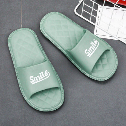 Home Slippers Flat Soft Bottom Bathroom Sandals