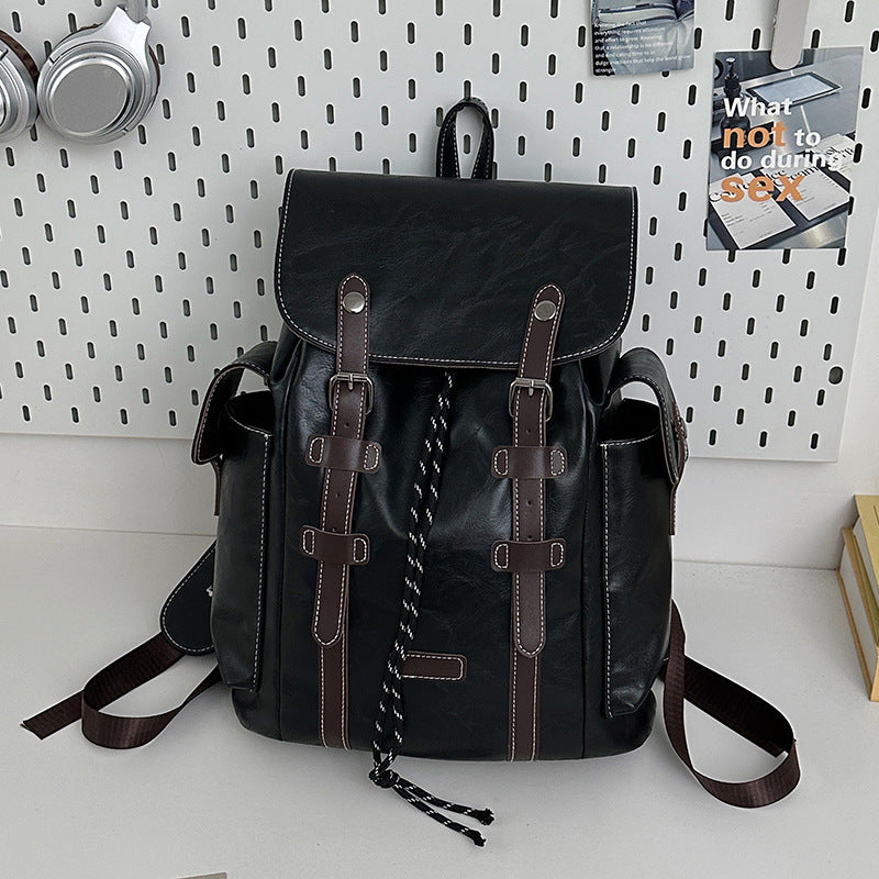 Fashion Casual Large Capacity Retro Trendy Outdoor Men's Travel Backpack