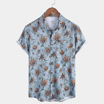 Casual 3D Digital Printing Shirt Color Printing Shirt