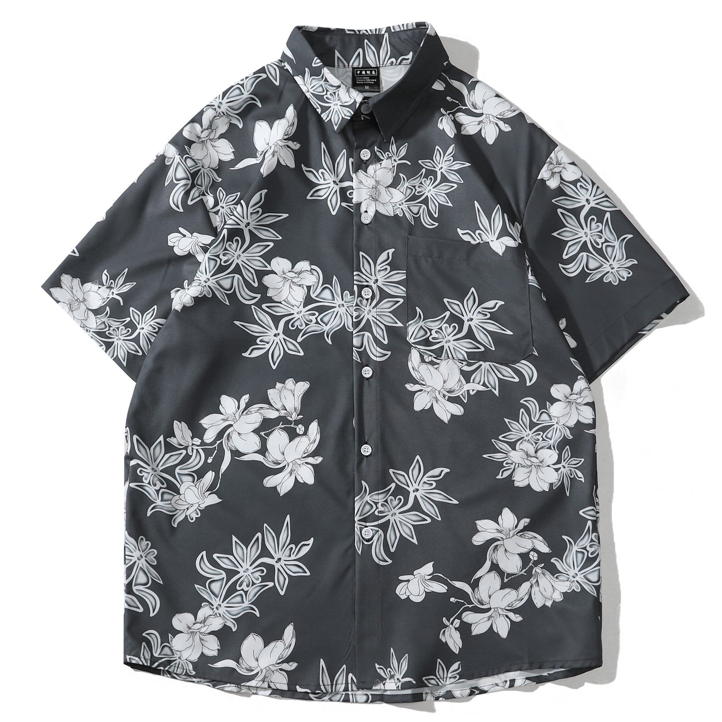 Men's Summer Vintage Hawaiian Flower Shirt