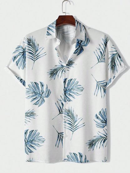 3D Digital Printing Men's Shirt Casual Hawaii