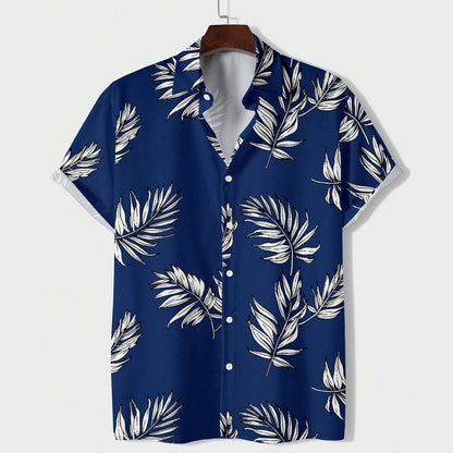 3D Digital Printing Men's Shirt Casual Hawaii