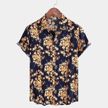 Casual 3D Digital Printing Shirt Color Printing Shirt