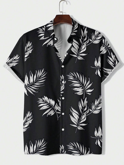 3D Digital Printing Men's Shirt Casual Hawaii