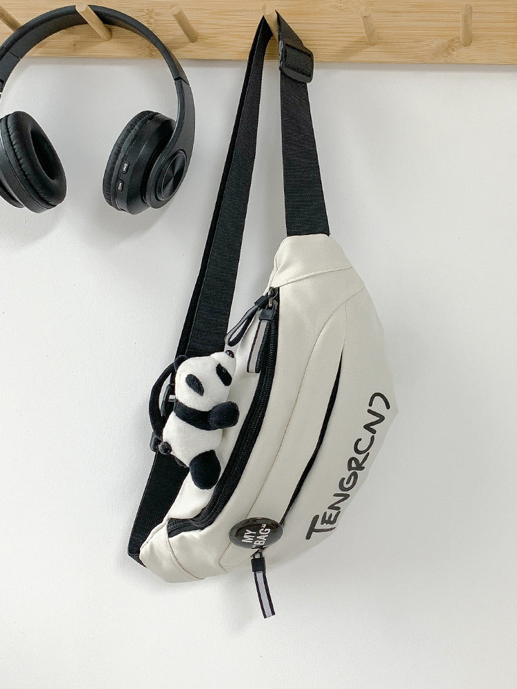 Chest Bag Men's Japanese Leisure Crossbody Sports Cargo Shoulder Bag