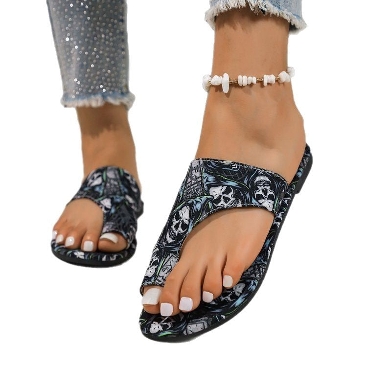 Plus Size Ethnic Style Slippers Women's Roman Style