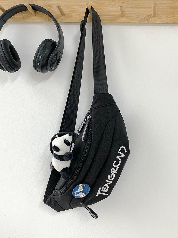 Chest Bag Men's Japanese Leisure Crossbody Sports Cargo Shoulder Bag