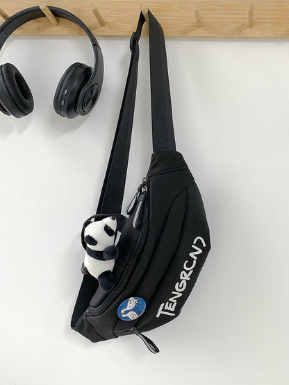 Chest Bag Men's Japanese Leisure Crossbody Sports Cargo Shoulder Bag