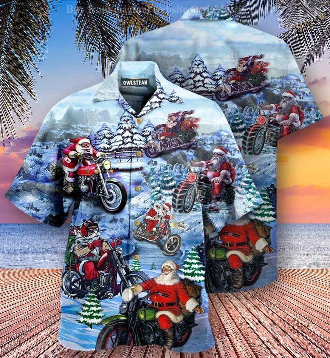 Christmas 3D Digital Printing Short Sleeve Shirt Men's Top