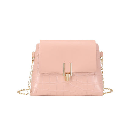 Chain Fashion Stone Pattern Small Square Bag