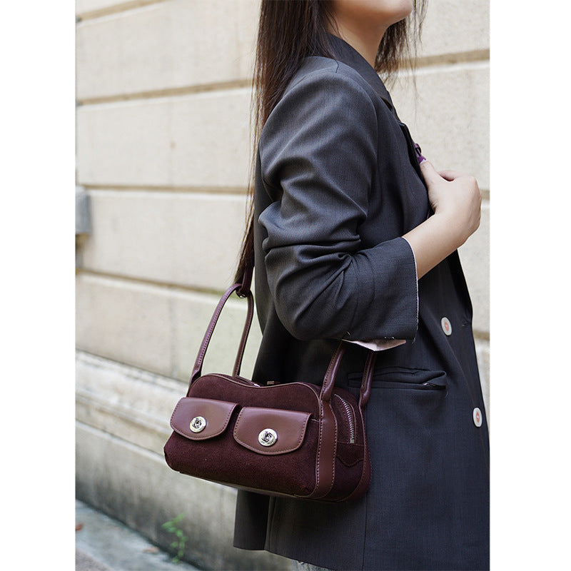 Simple Shoulder Bag Large Capacity Portable