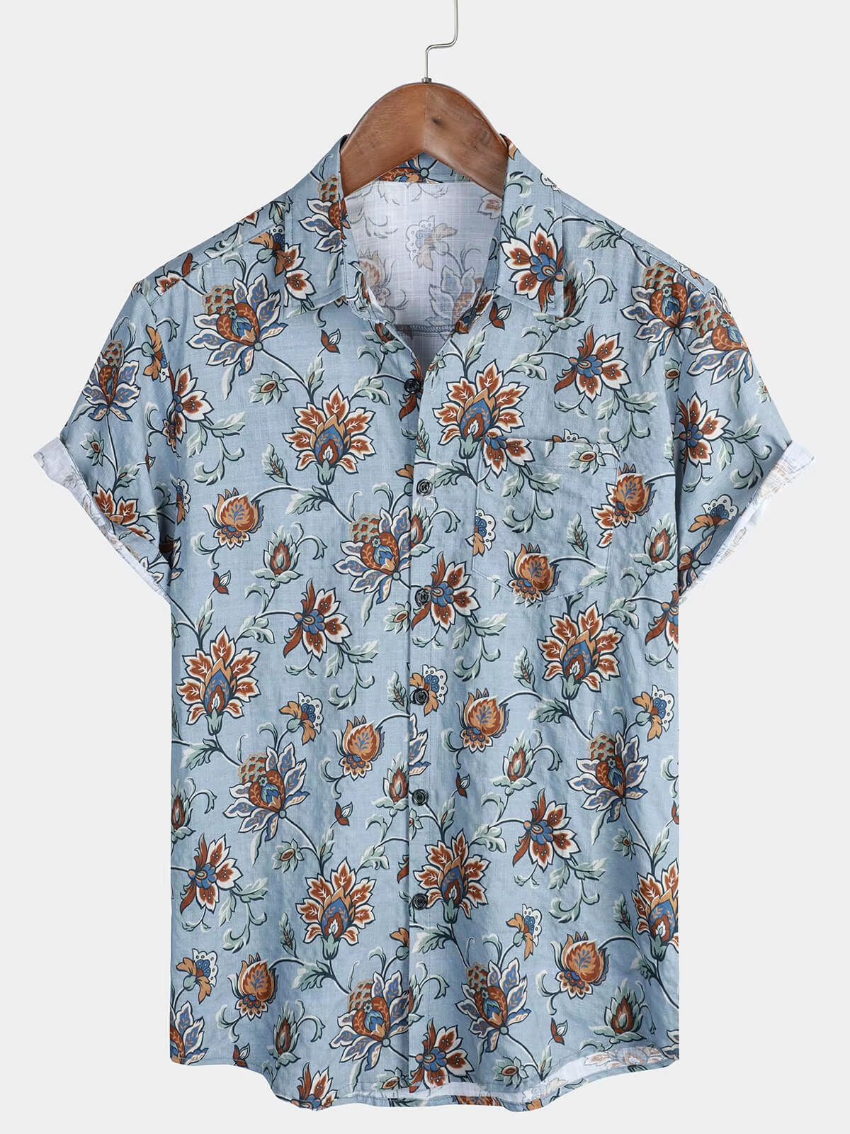 Casual 3D Digital Printing Shirt Color Printing Shirt