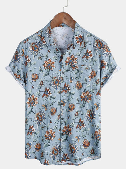 Casual 3D Digital Printing Shirt Color Printing Shirt