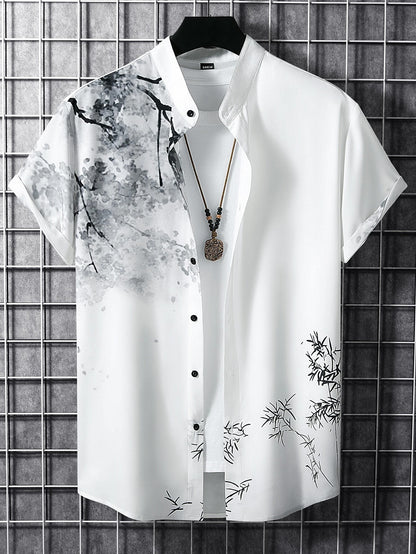 3D Digital Printing Men's Shirt Casual Hawaii